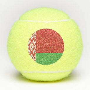 Patriottische vlag van Belarus Tennisballen