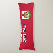 Patriottische vlag van Bermuda Lichaamskussen (Voorkant Verticaal)