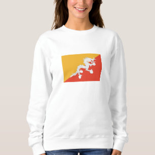 Patriottische vlag van Bhutan Trui