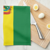 Patriottische vlag van Bolivia Theedoek (Quarter Fold)