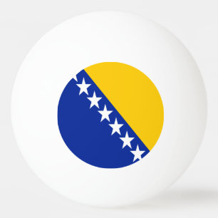 Patriottische vlag van Bosnië en Herzegovina Pingpongballen