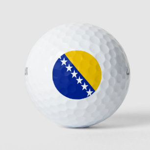 Patriottische vlag van Bosnië Herzegovina Golfballen