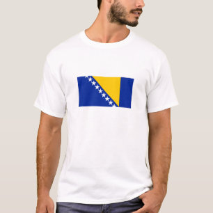 Patriottische vlag van Bosnië Herzegovina T-shirt