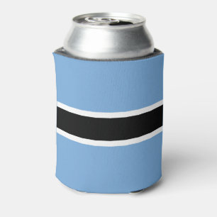 Patriottische vlag van Botswana Blikjeskoeler