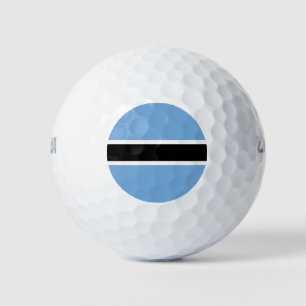 Patriottische vlag van Botswana Golfballen
