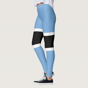 Patriottische vlag van Botswana Leggings