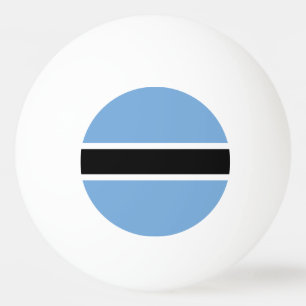 Patriottische vlag van Botswana Pingpongballen