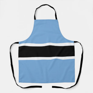 Patriottische vlag van Botswana Schort