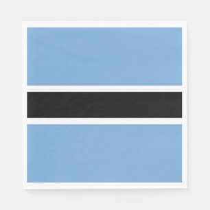 Patriottische vlag van Botswana Servet