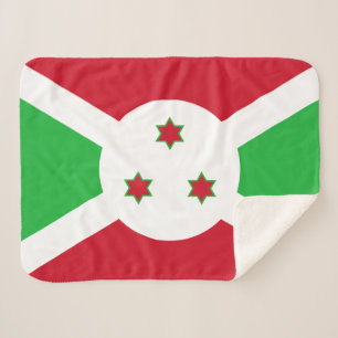 Patriottische Vlag van Burundi Sherpa Deken