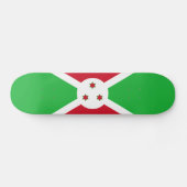 Patriottische Vlag van Burundi Skateboard (Horizontaal)