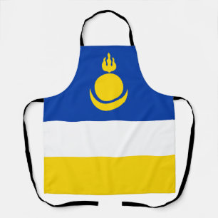 Patriottische vlag van Buryatia Schort