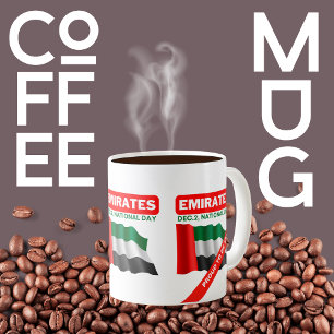 Patriottische vlag van de Verenigde Arabische Emir Koffiemok