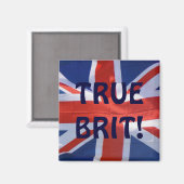 Patriottische vlag van Groot-Brittannië, Unievakan Magneet (Voorkant / Achterkant)