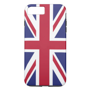 Patriottische Vlag van het Verenigd Koninkrijk iPhone 8 Plus / 7 Plus Hoesje
