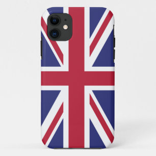 Patriottische Vlag van het Verenigd Koninkrijk iPhone 11 Hoesje