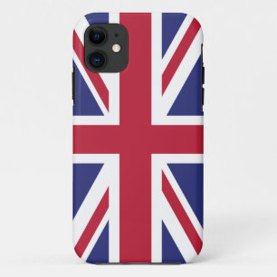 Patriottische Vlag van het Verenigd Koninkrijk iPhone 11 Hoesje