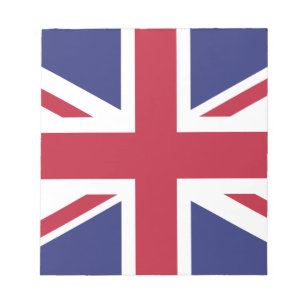 Patriottische Vlag van het Verenigd Koninkrijk Notitieblok