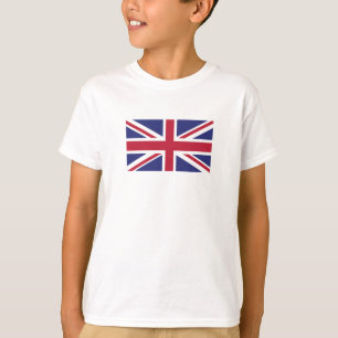 Patriottische Vlag van het Verenigd Koninkrijk T-shirt