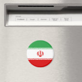 Patriottische vlag van Iran Magneet (Insitu (Vaatwasser))