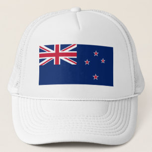 Patriottische vlag van Nieuw-Zeeland Trucker Pet