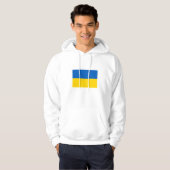 Patriottische vlag van Oekraïne Hoodie (Voorkant volledig)