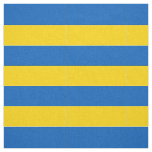 Patriottische vlag van Oekraïne Stof (Swatch)