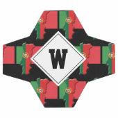 Patriottische VLAG VAN PORTUGAL Monogram Voetbal (Enkel)