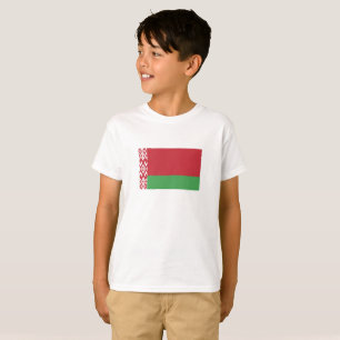 Patriottische vlag van Wit-Rusland T-shirt
