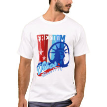 Patriottische vrijheidstrui VS T-shirt