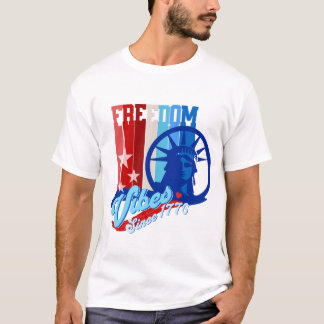 Patriottische vrijheidstrui VS T-shirt