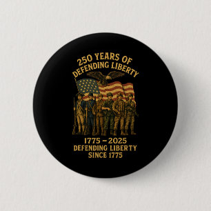 Patriottische VS-leger Amerikaanse militaire parad Ronde Button 5,7 Cm