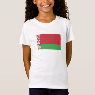 Patriottische Wit-Rood-Witte Vlag van Belarus T-shirt