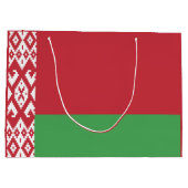 Patriottische Wit-Russische vlag Groot Cadeauzakje (Achterkant)