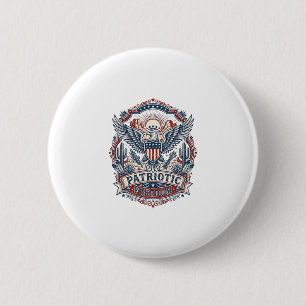 Patriottische woestijn zuidwesten trots vector gra ronde button 5,7 cm
