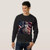 Patriottische Wolf Trui (Voorkant volledig)