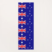 Patriottische Yoga Mats met vlag van Australië Yogamat (Achterkant)