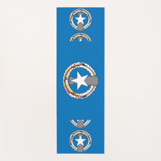 Patriottische Yoga Mats met vlag van Noordelijke M Yogamat (Voorkant)
