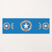 Patriottische Yoga Mats met vlag van Noordelijke M Yogamat (Voorkant (horizontaal))