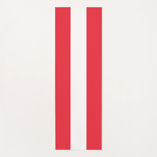 Patriottische Yoga Mats met vlag van Oostenrijk Yogamat (Voorkant)