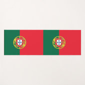 Patriottische Yoga Matten met vlag van Portugal (Voorkant (horizontaal))
