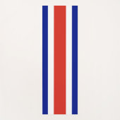 Patriottische yogamatten met vlag van Costa Rica Yogamat (Voorkant)
