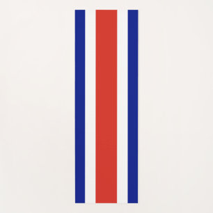 Patriottische yogamatten met vlag van Costa Rica Yogamat