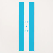 Patriottische yogamatten met vlag van Honduras Yogamat (Voorkant)