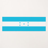 Patriottische yogamatten met vlag van Honduras Yogamat (Voorkant (horizontaal))