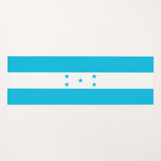 Patriottische yogamatten met vlag van Honduras Yogamat (Voorkant (horizontaal))