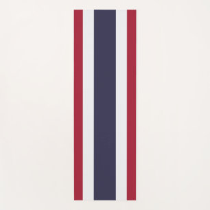 Patriottische yogamatten met vlag van Thailand Yogamat