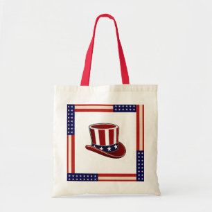 Patriottische zak tote bag
