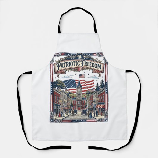 Patriottische Zeepmaker Schort (Voorkant)