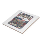 Patriottische Zeepmaker Tegeltje (Zijkant)